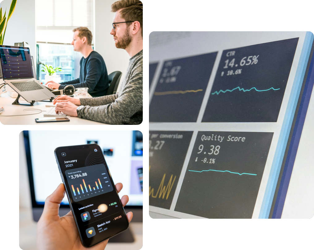 BI, mobile and web development services.
